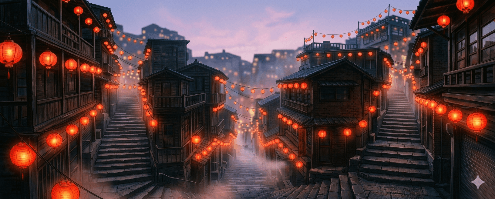 El Viaje de Chihiro · Jiufen (Calle Vieja)