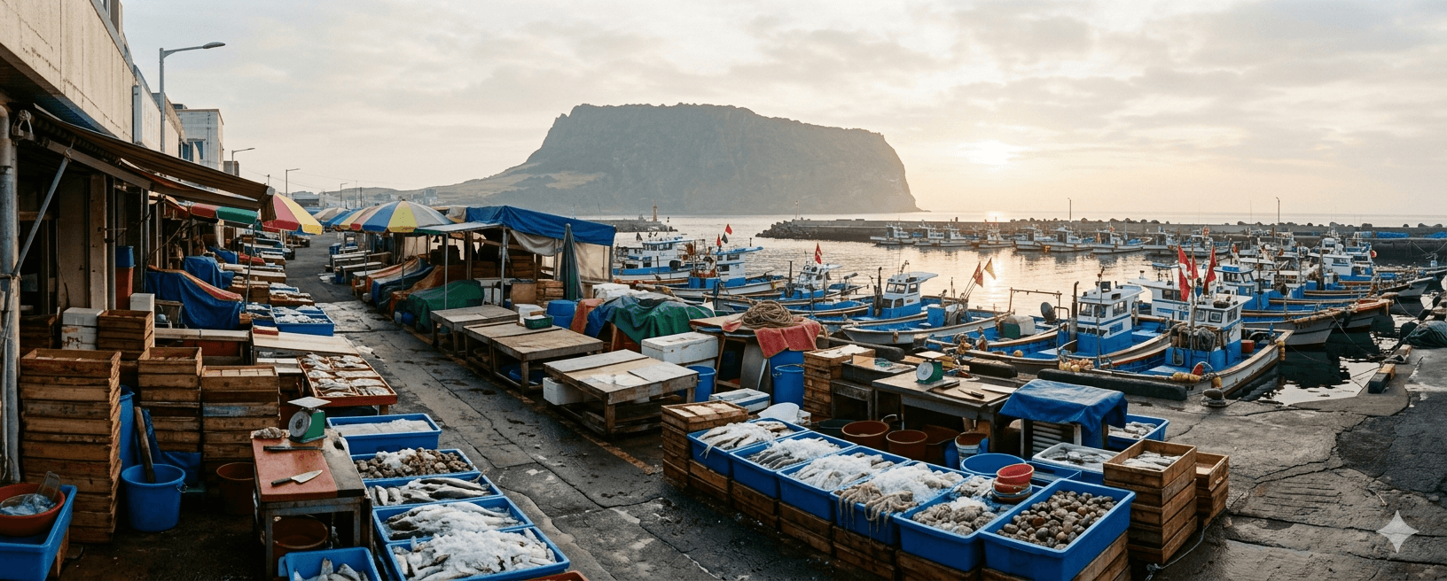 Our Blues · Puerto Seongsan (Mercado de Purung-ri)